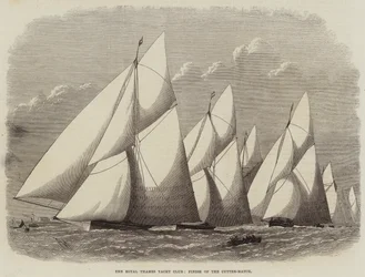 Le Royal Thames Yacht Club, Fin de la Course des Cutters